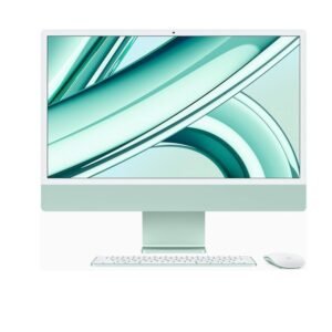 APPLE 24 INCH IMAC 4.5K DISPLAY M3 CHIP 8-CORE CPU 10-CORE GPU 256GB SSD GREEN ARABIC MQRN3