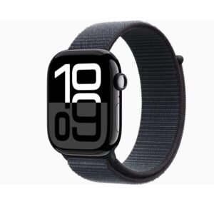 Apple Watch Series 10 GPS – Jet Black Aluminium with Ink Sport Loop